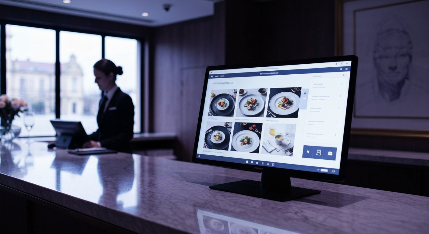 Automatisation marketing restauration : dashboard de gestion des visuels IA pour carte et plateformes de livraison dans un établissement CHR