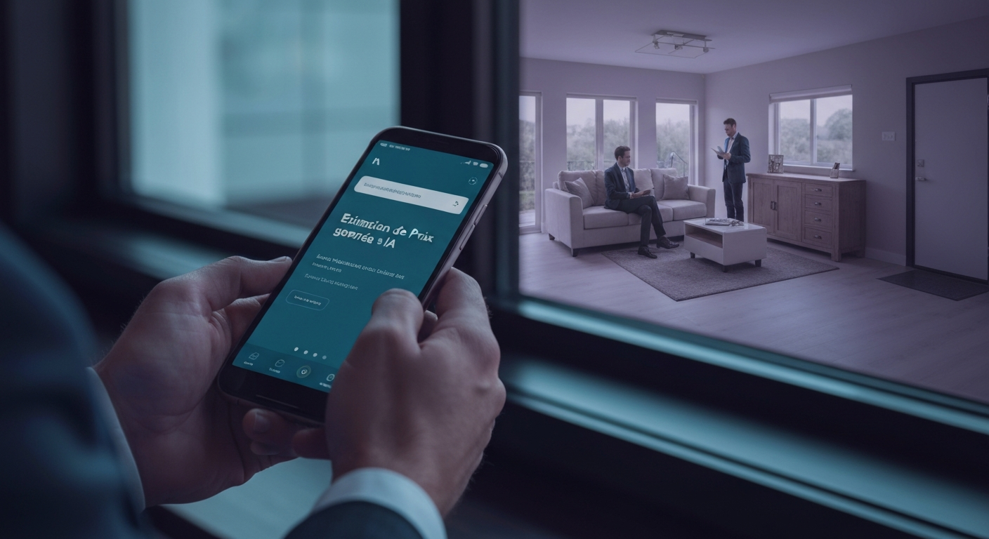 Automatisation agence immobilière IA — tableau de bord conformité RGPD et loi Hoguet pour négociateur immobilier
