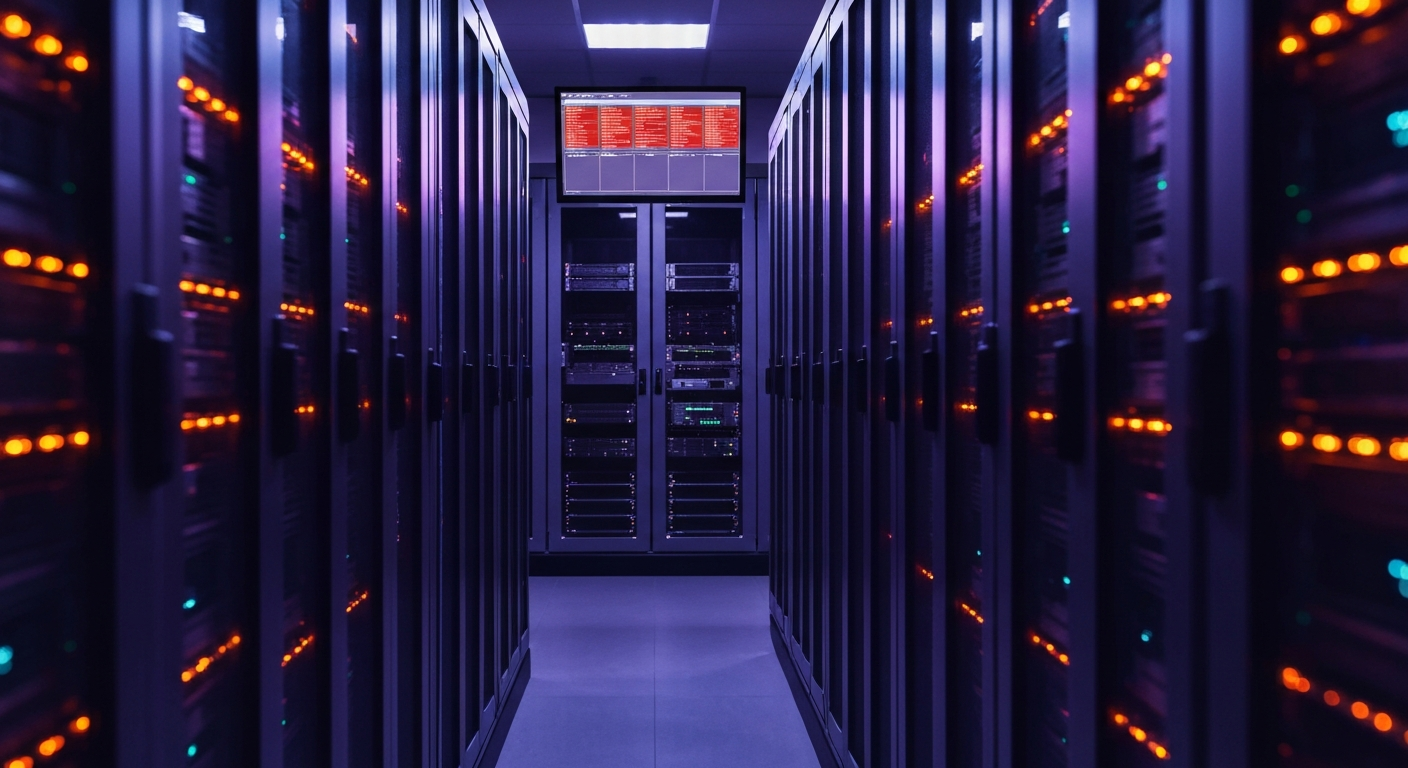 Dashboard monitoring infrastructure cloud affichant les dépendances Cloudflare CDN d'une entreprise multi-sites en 2026