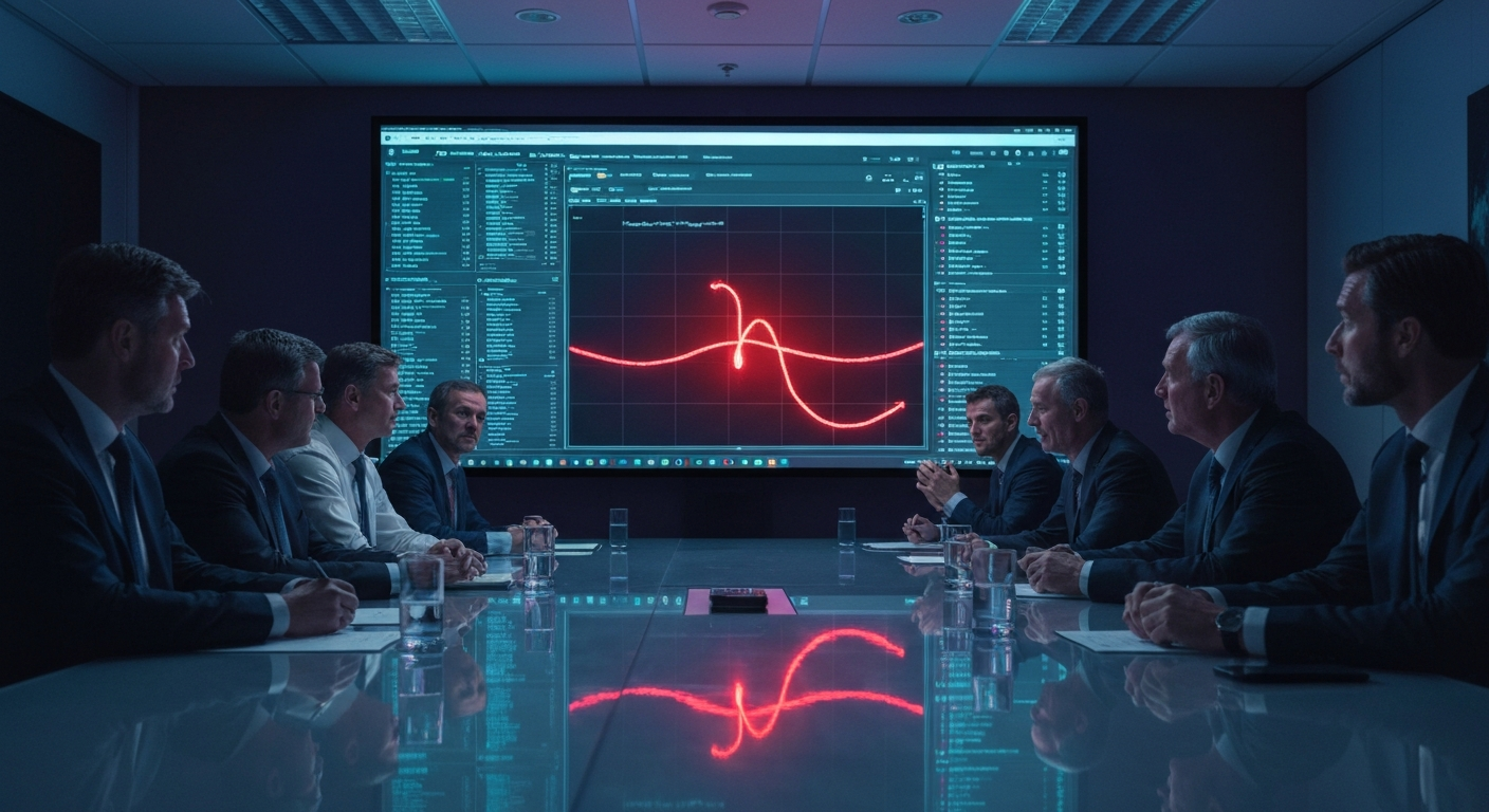 Tableau de bord cloud affichant les flux de données personnelles d'entreprise — confiance numérique et dépendance Google Cloud 2026