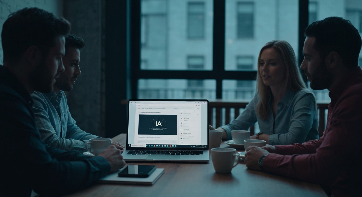 Cas d'usage Gemini Google Workspace en PME française avec tableau de bord décisionnel et agents IA par métier