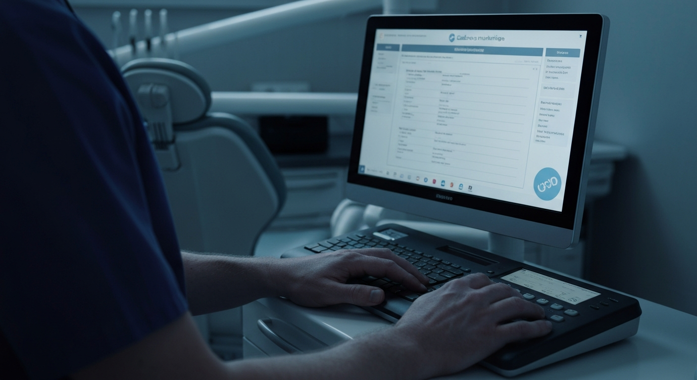 Hébergement données santé HDS en local : serveur compact installé dans un cabinet dentaire pour conformité RGPD